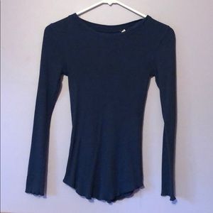 Kohl’s Navy Blue Long Sleeve Shirt Small